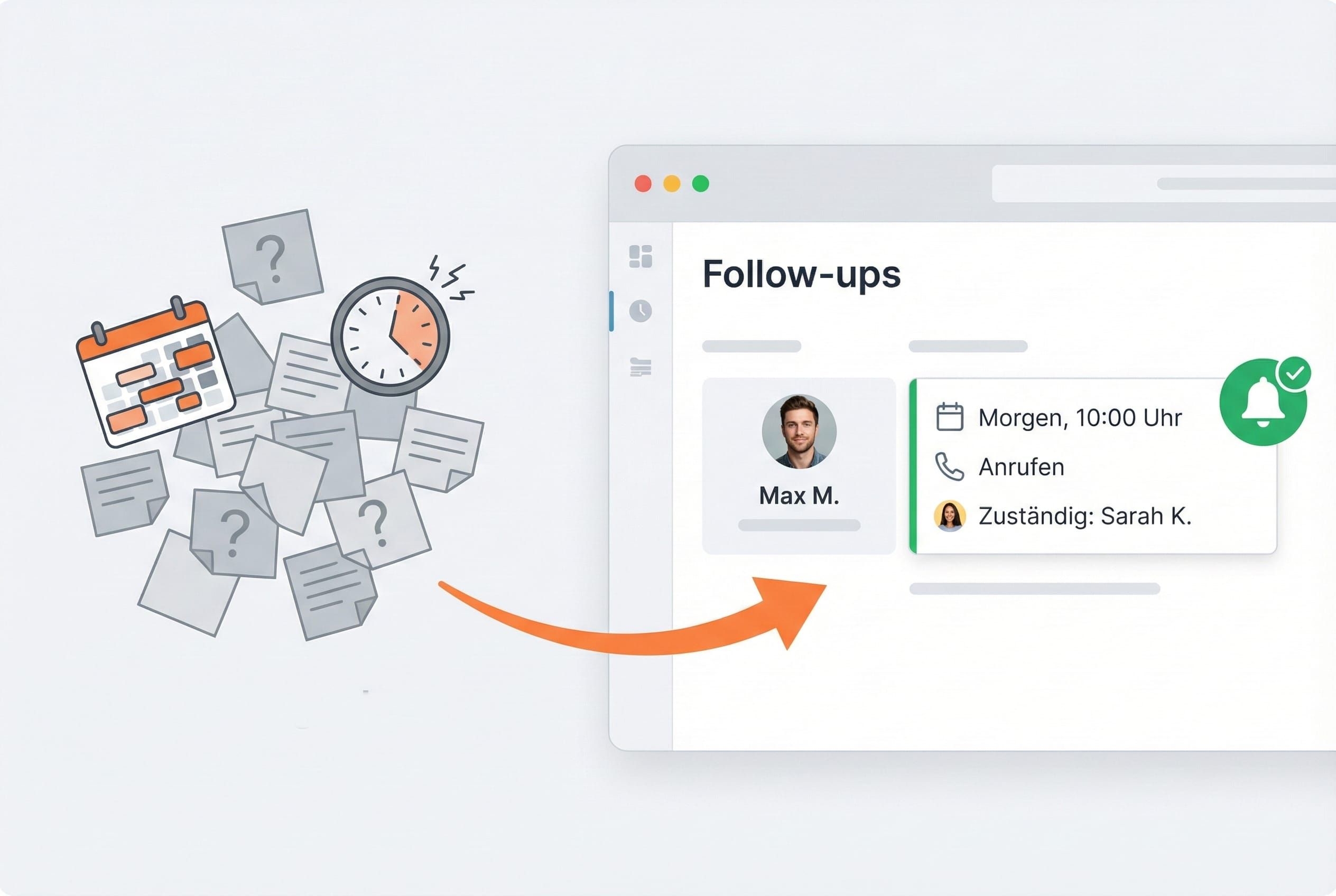 Follow-ups, die wirklich stattfinden